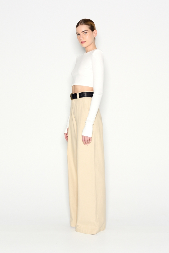 DESERT WIDE LEG TROUSERS