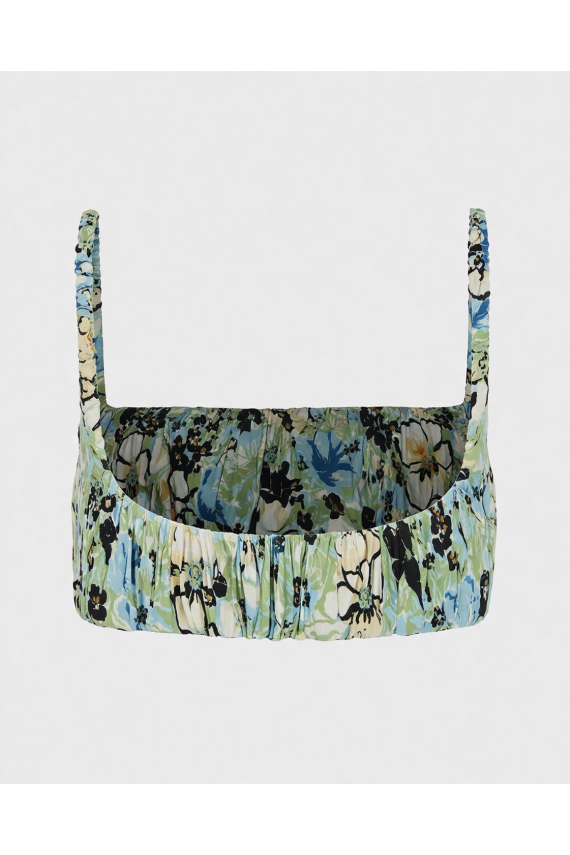 ALICE TOP FLORAL BLUE