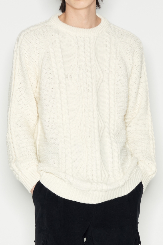  BRIGHT HORROR KNITTED BLOUSE