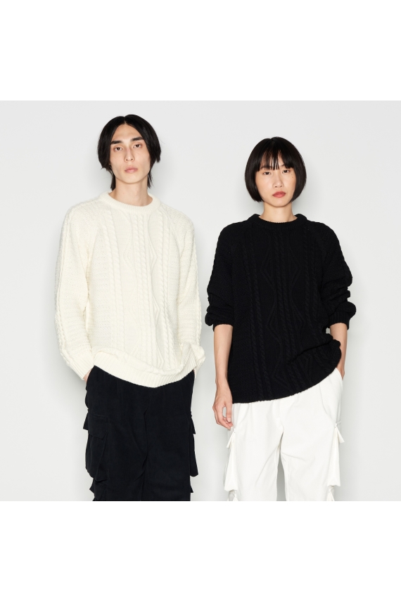  BRIGHT HORROR KNITTED BLOUSE