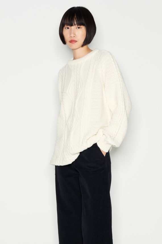  BRIGHT HORROR KNITTED BLOUSE