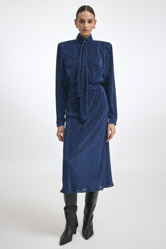 MILAN SKIRT BLUE
