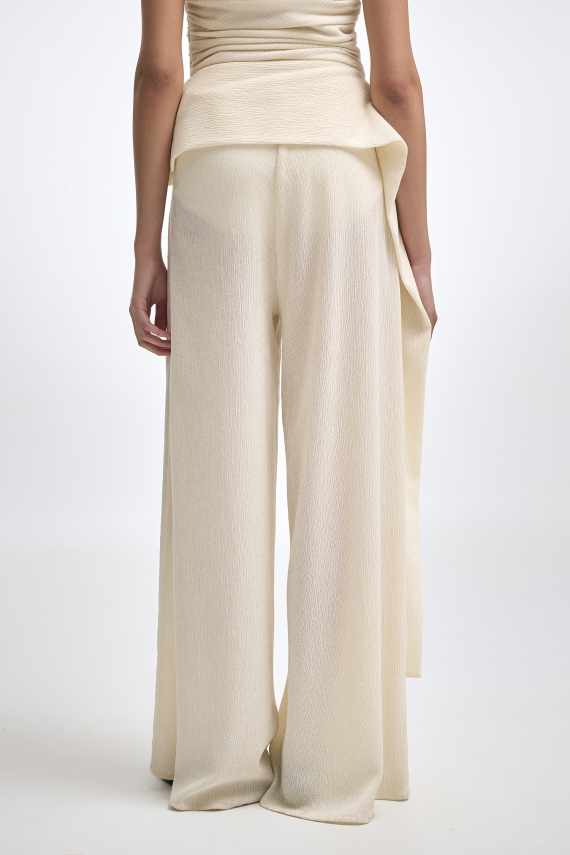 SUBWAY TROUSERS ECRU