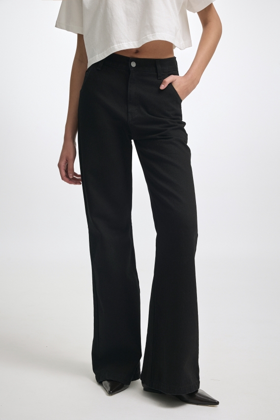MARTINI DENIM TROUSERS BLACK