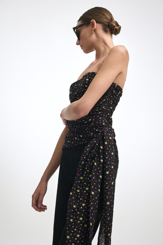 SKYLINE STRAPLESS TOP