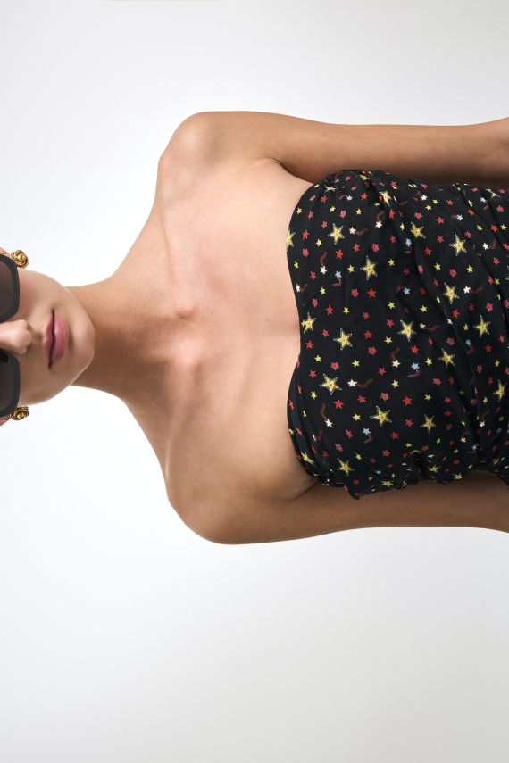SKYLINE STRAPLESS TOP