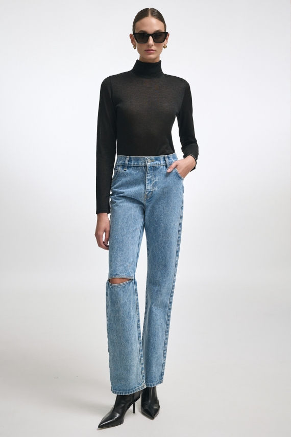 SCANDAL DENIM TROUSERS 