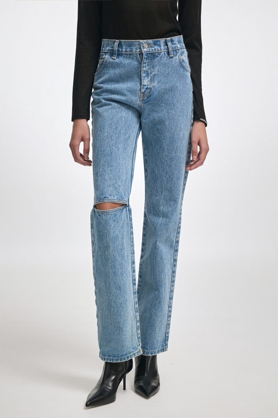 SCANDAL DENIM TROUSERS 