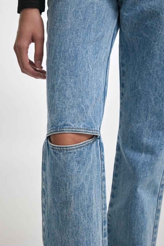SCANDAL DENIM TROUSERS 
