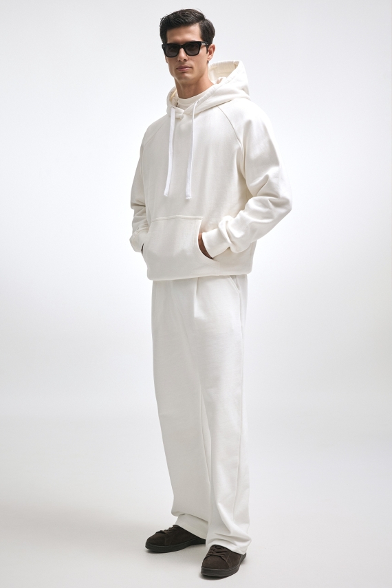 ATHLE HOODIE OFF WHITE