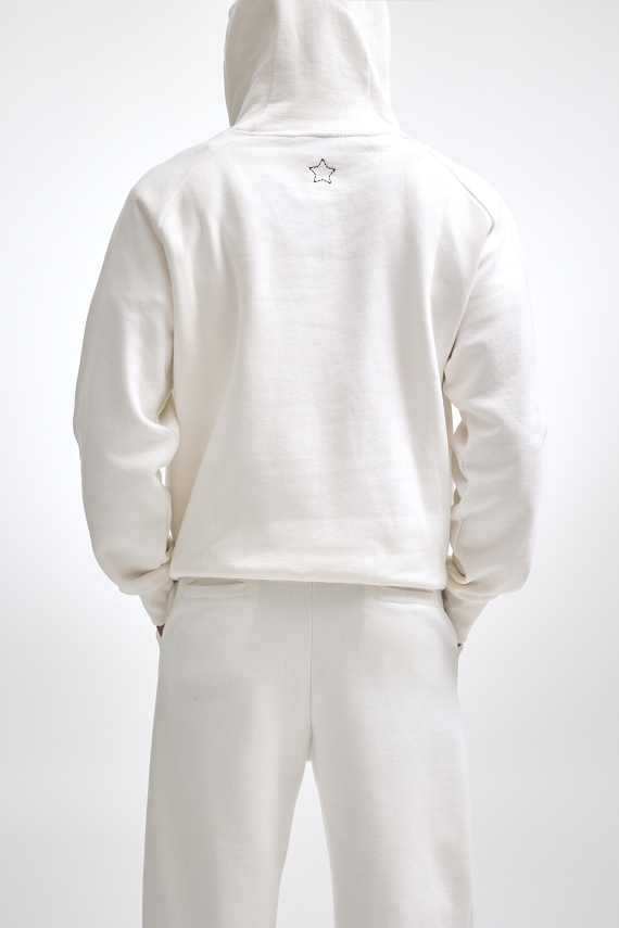 ATHLE HOODIE OFF WHITE