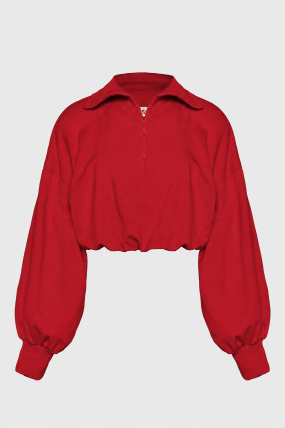 ZEN BLOUSE RED