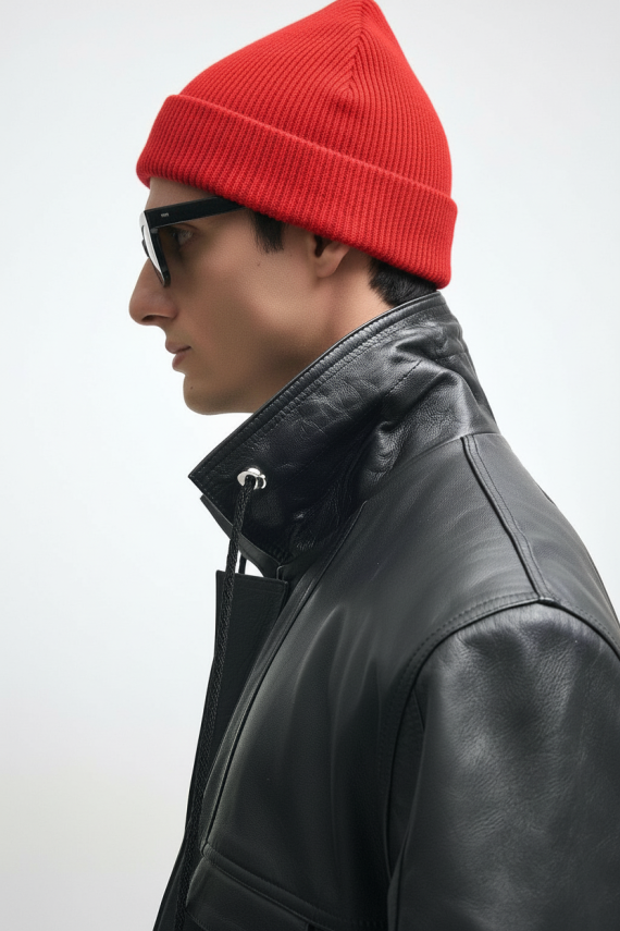HOLLYWOOD BEANIE RED