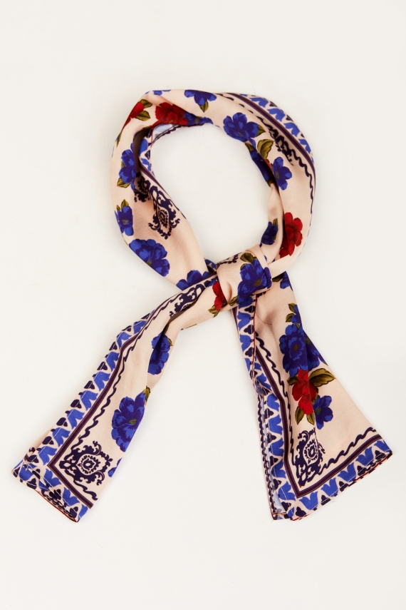 FLORAL FICTION SCARF SMALL