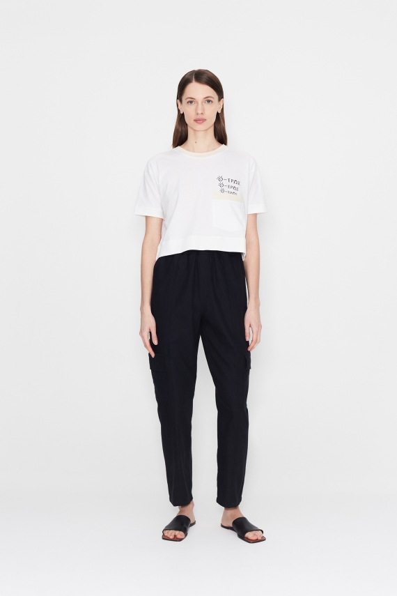 EROS OF THEROS CROP T-SHIRT 