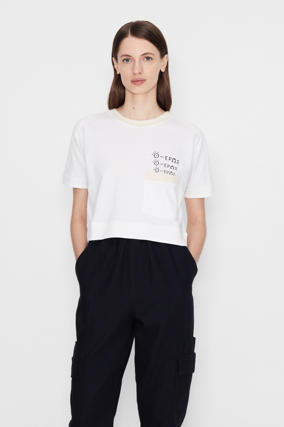 EROS OF THEROS CROP T-SHIRT 