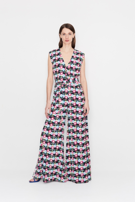 SEE & SEA FLORAL JUMPSUIT