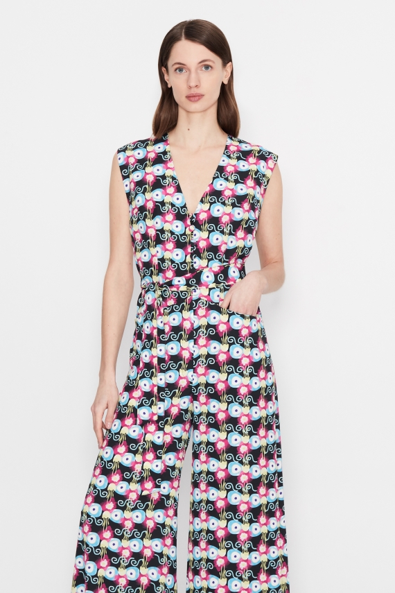 SEE & SEA FLORAL JUMPSUIT