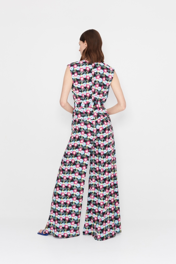 SEE & SEA FLORAL JUMPSUIT