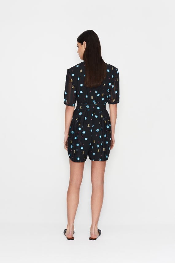 SEE & SHE BLACK PLAYSUIT
