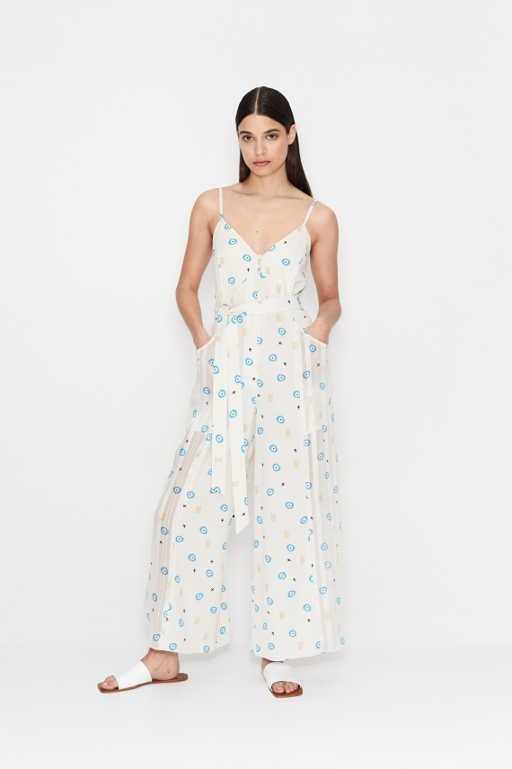 SEE & SHE WHITE JUMPSUIT