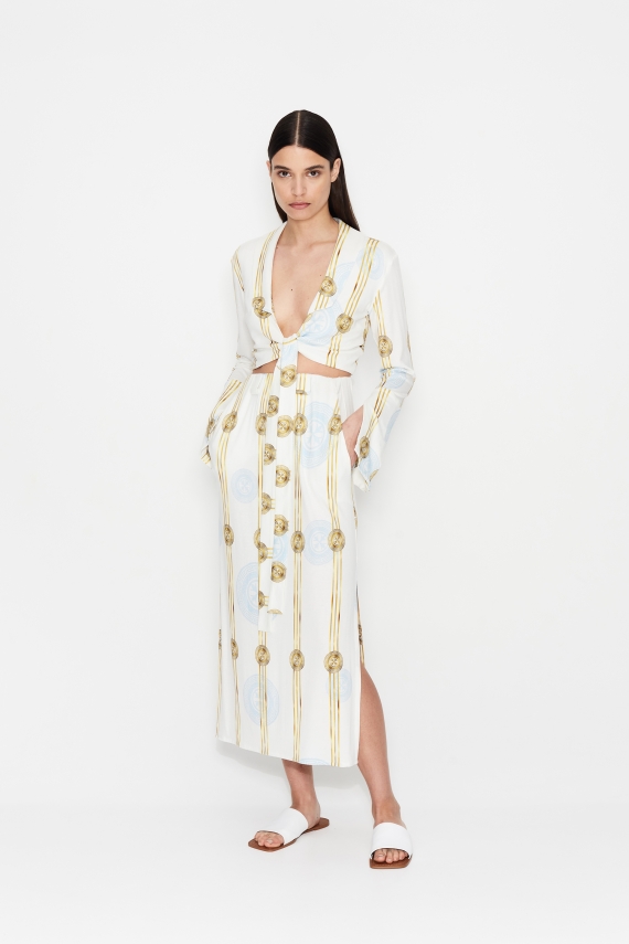 CONQUER THE SUN MID SKIRT