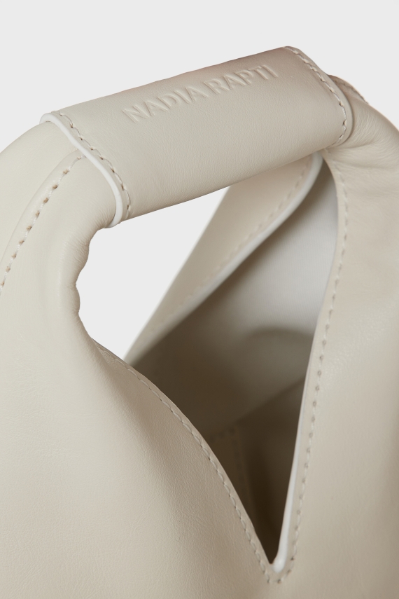 SIENA LEATHER BAG OFFWHITE 