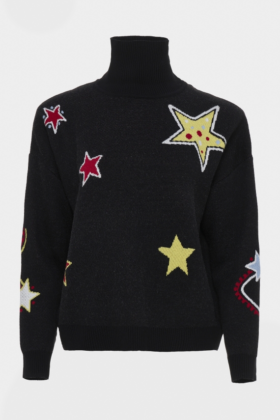ASTROWILD KNITTED BLOUSE