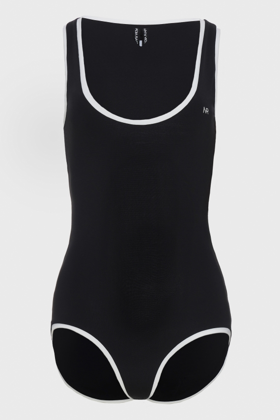 CLAUDIA SLEEVELESS BODYSUIT BLACK