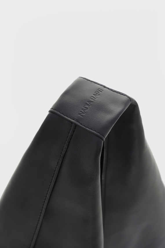 SIN LEATHER BAG BLACK
