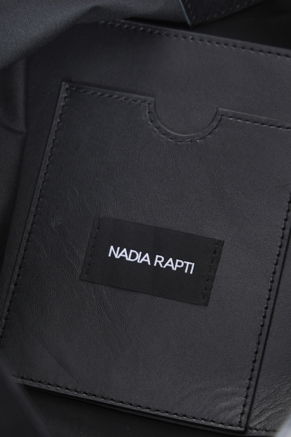 SIN LEATHER BAG BLACK