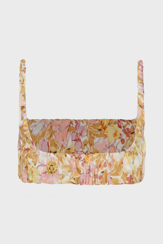 ALICE TOP FLORAL PINK