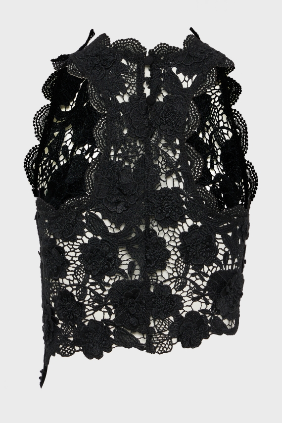 CHARLOTTE TOP BLACK