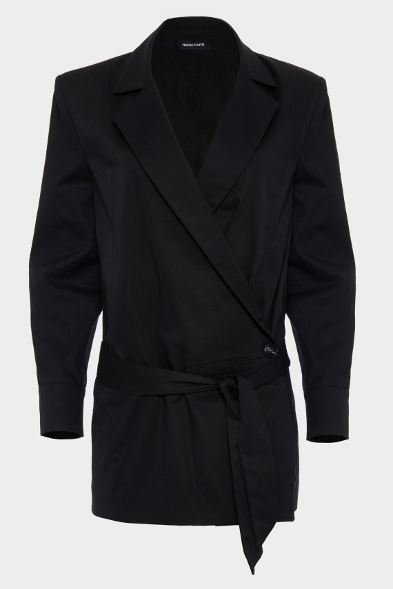 LETICIA BLAZER DRESS BLACK 