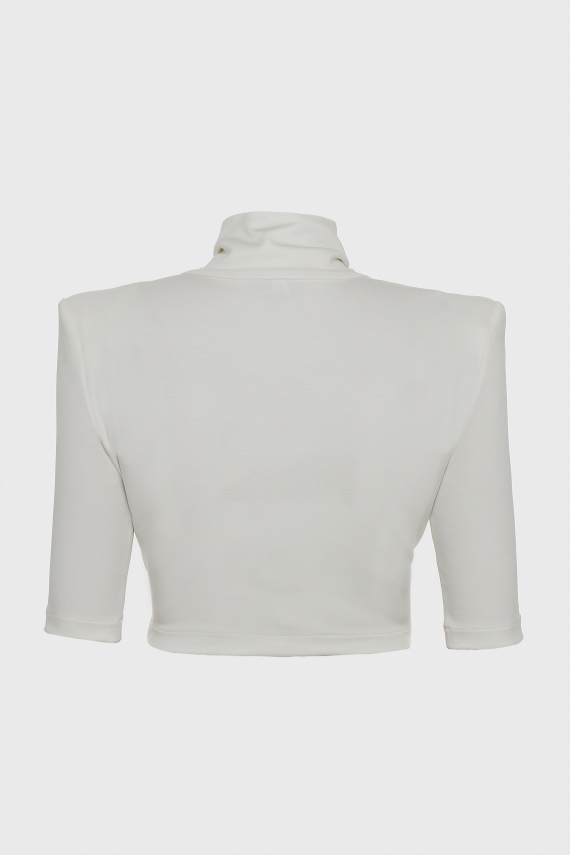 MELANIE CROP TOP OFFWHITE