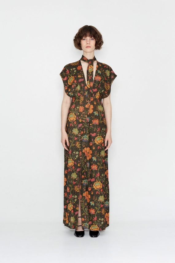 FLOWER PROMENADE DRESS