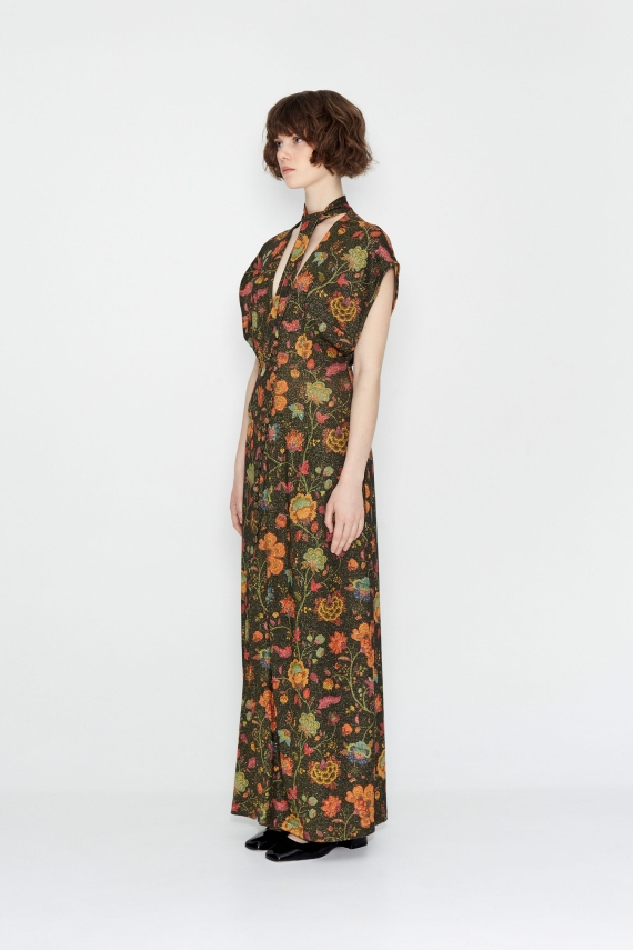 FLOWER PROMENADE DRESS