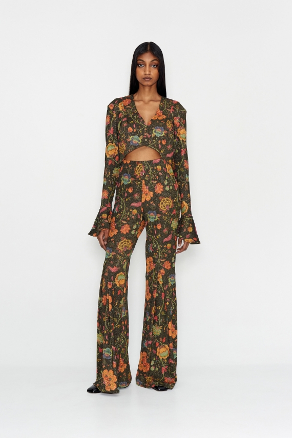 FLOWER PROMENADE BLOUSE