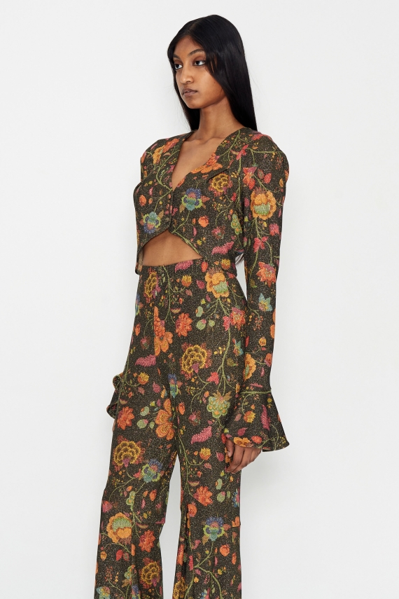 FLOWER PROMENADE BLOUSE