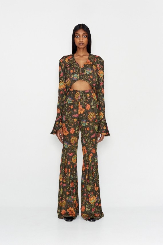 FLOWER PROMENADE BLOUSE