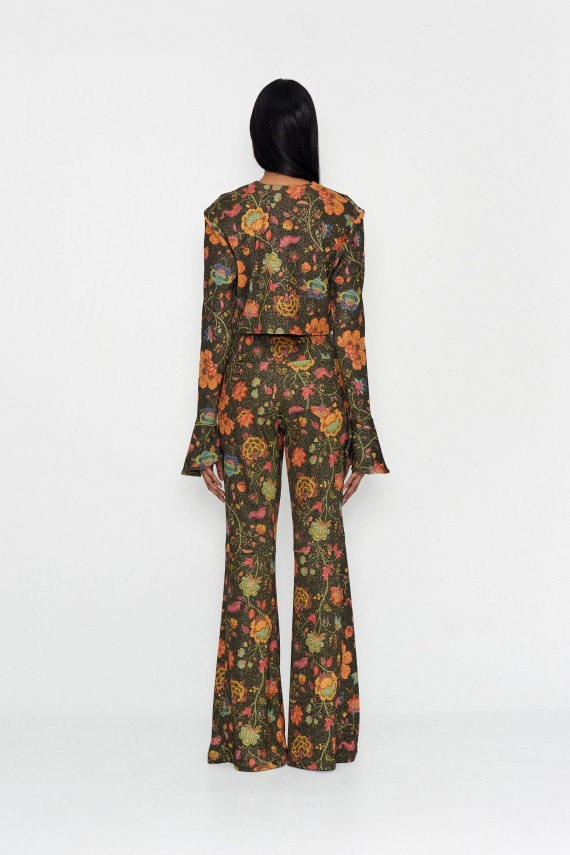 FLOWER PROMENADE BLOUSE