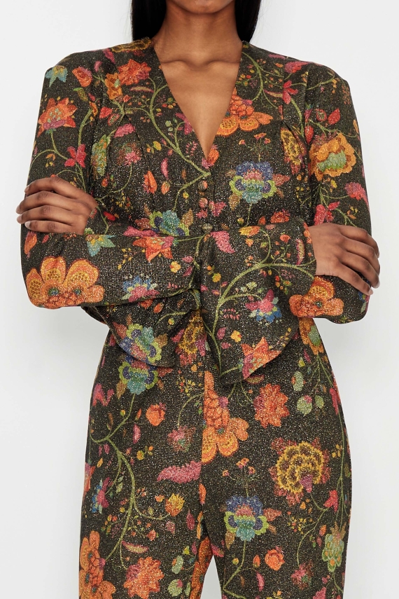 FLOWER PROMENADE BLOUSE