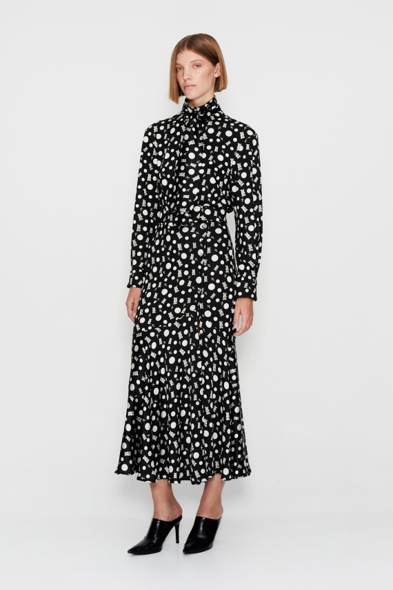 BEAR SOUL SKIRT BLACK