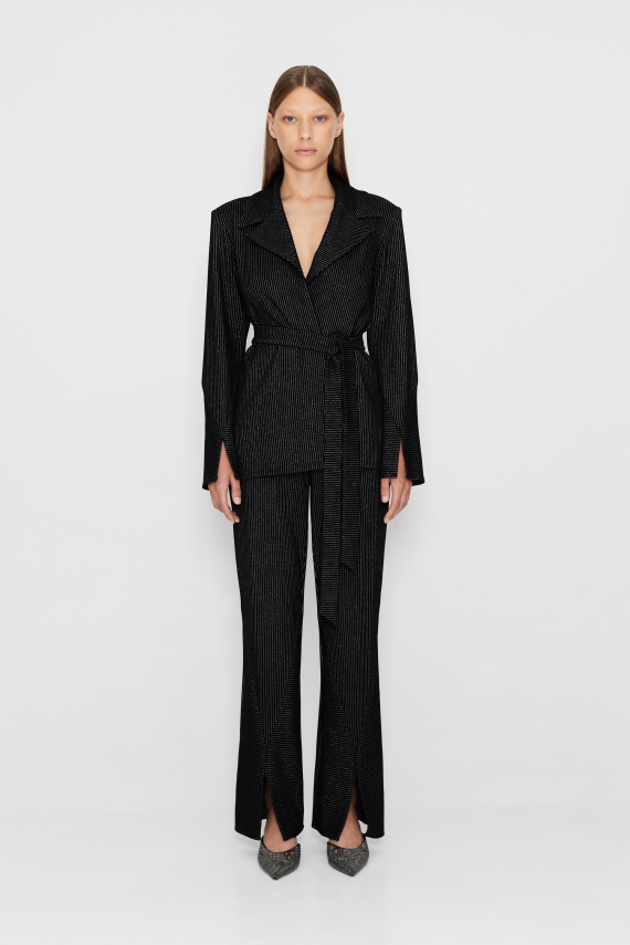 SPRINKLES OF STARDUST TROUSERS BLACK