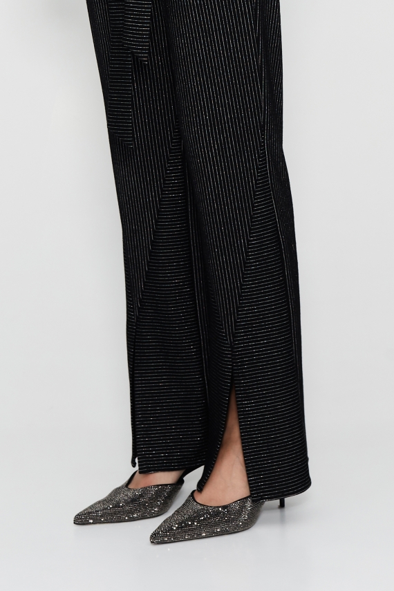 SPRINKLES OF STARDUST TROUSERS BLACK
