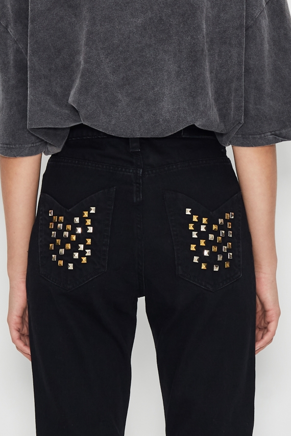 STUDDED DREAMS JEANS BLACK