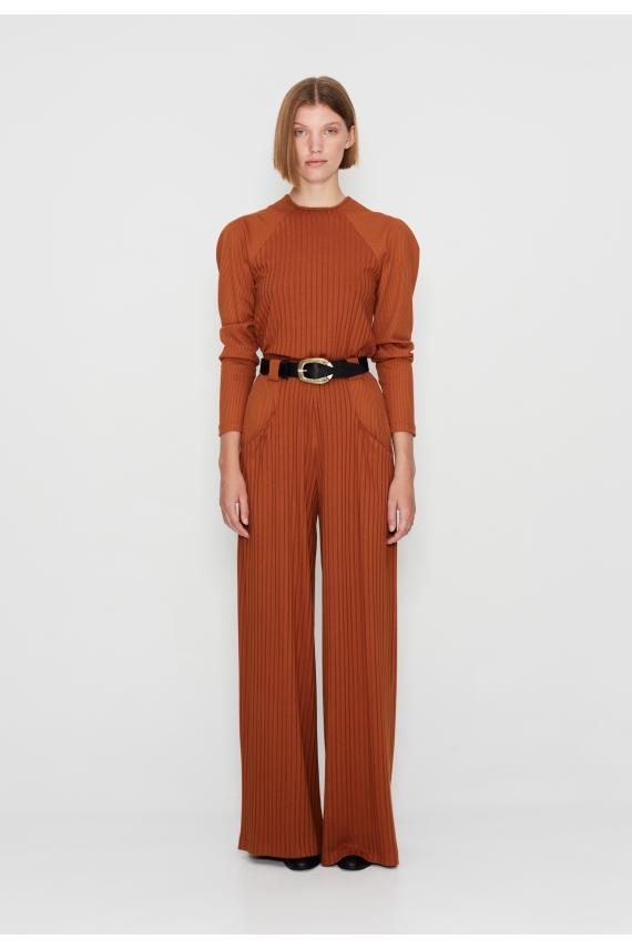 FLOW OF ROW TROUSERS