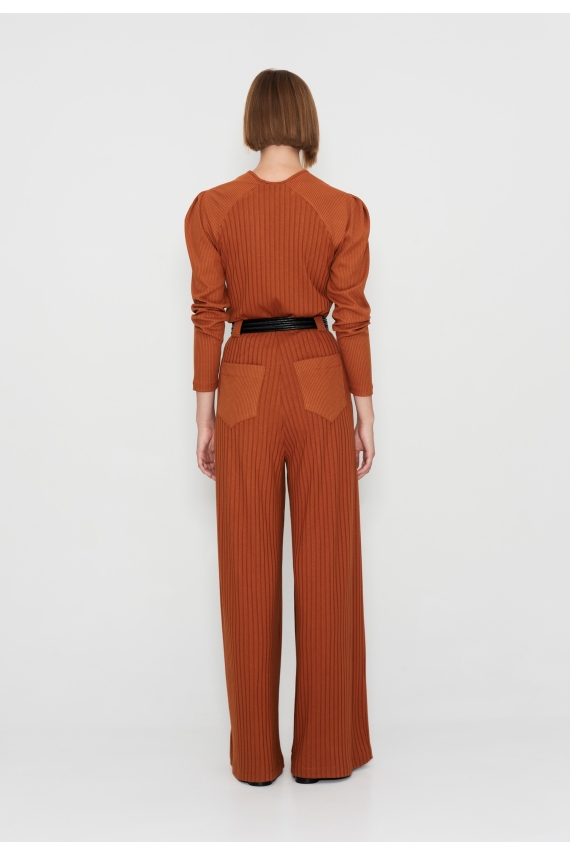 FLOW OF ROW TROUSERS