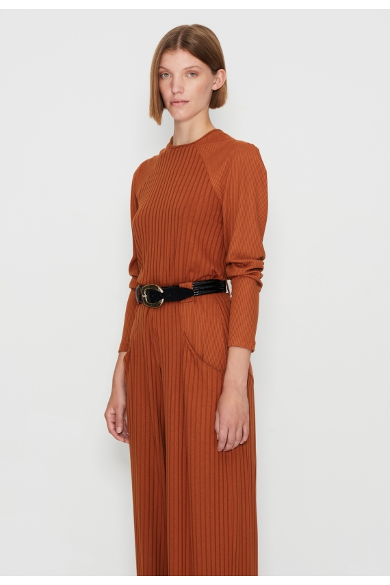 FLOW OF ROW TROUSERS