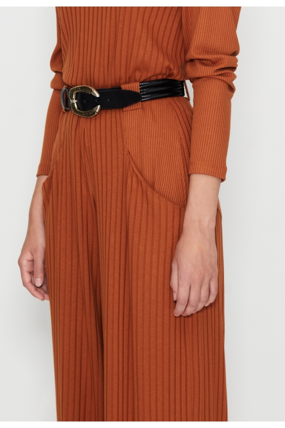 FLOW OF ROW TROUSERS